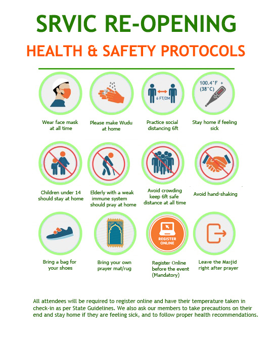 health srvic health safety guidelines